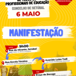 Greve e manifestação de profissionais de educação do concelho de Setúbal – 6 Maio 2025 (Pré-avisos de greve)